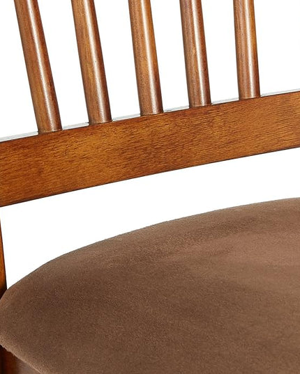 Signature Design by Ashley Berringer 18" Rustic Dining Chair with Cushions, 2 Count, Brown - LeafyLoom