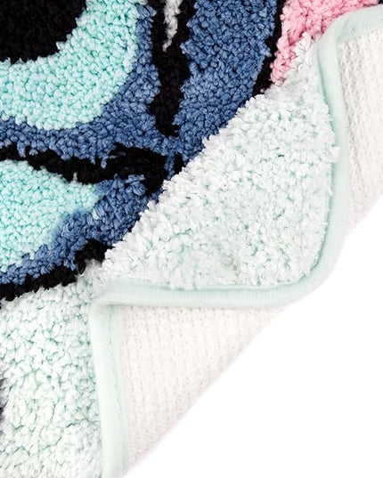 Jay Franco Disney Lilo & Stitch Floral Fun Tufted Polyester Bath Rug, Kids Bath (Official Disney Product) - LeafyLoom