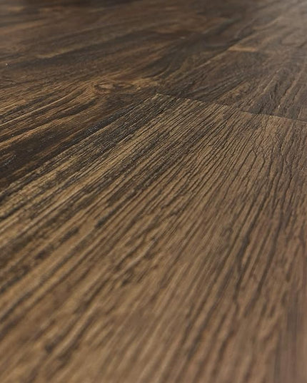 East West Furniture CN6-07-T Celina Dining Room Table - Rectangle Rustic Farmhouse Table , 36x60 Inch, Jacobean - LeafyLoom