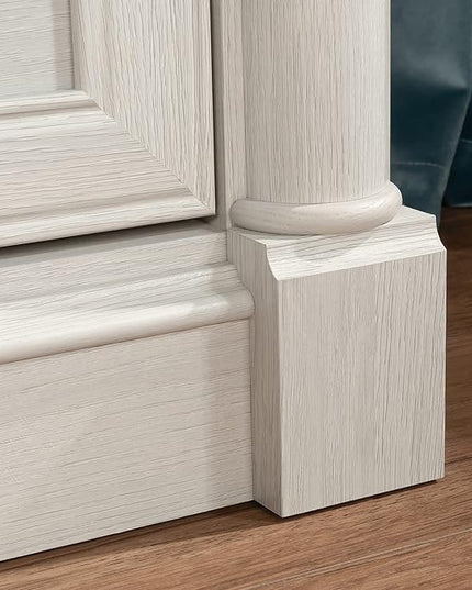 Sauder Palladia Lateral File, L: 36.81" x W: 22.01" x H: 29.61", Glacier Oak - LeafyLoom