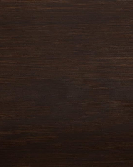 SIMPLIHOME Connaught Low Storage Cabinet, 51 inch, Chestnut Brown - LeafyLoom