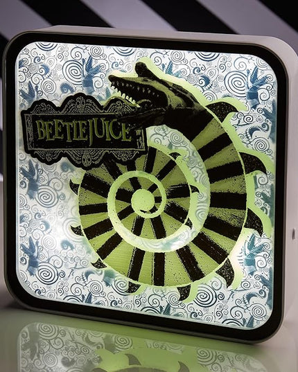 Numskull NS4937 Beetlejuice Acrylic Logo Desk Lamp - LeafyLoom