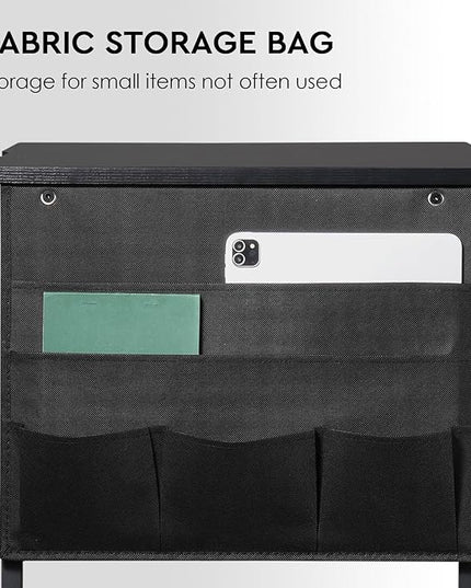 Ｍａｉｈａｉｌ Home Office Desk with Drawers and Shelves, 55” Computer Corner Desk for Small Space, Small L Shaped Desk with Side Storage for Bedroom, Black - LeafyLoom
