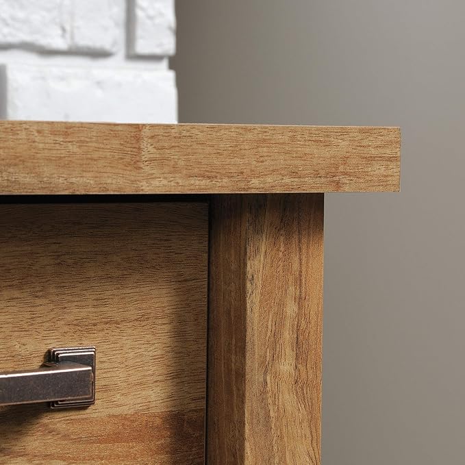 Sauder Cannery Bridge Computer Desk, Sindoori Mango finish - LeafyLoom