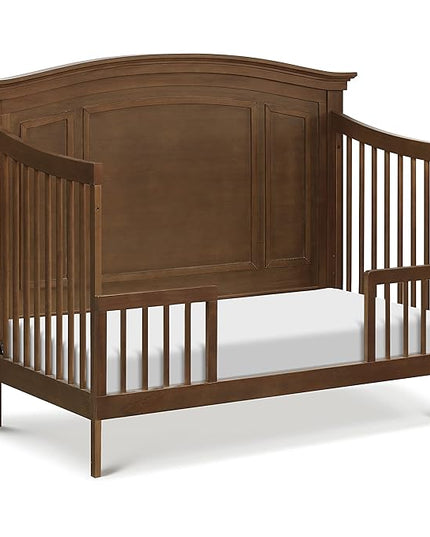 NAMESAKE Durham 4-in-1 Convertible Crib in Derby Brown, Greenguard Gold Certified - LeafyLoom