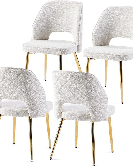 NicBex Haerin-SD-00326-LWJ Dining Chairs, 20.1"x24.2"x31.7", Off White - LeafyLoom