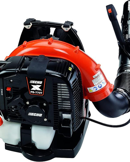 PB-770T - Echo Backpack Blower - Commercial Grade 63.3 cc, Gas, 756 CFM, 234 MPH, 5-yr Consumer Warranty! - LeafyLoom