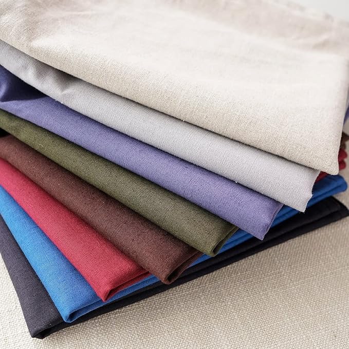 Jeanerlor Cotton Linen Square Decorative Throw Pillow Case Cushion Cover with Twin Needles Stitch on Edge, 12"x20"(30 x 50cm), 2 Pcs, Olive Green - LeafyLoom