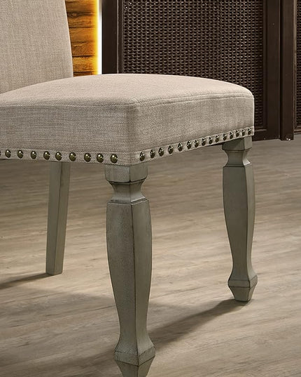 NicBex Haerin-SD-00172-LWJ Dining Chairs, 27.2"x20.9"x40.6", Antique Gray - LeafyLoom