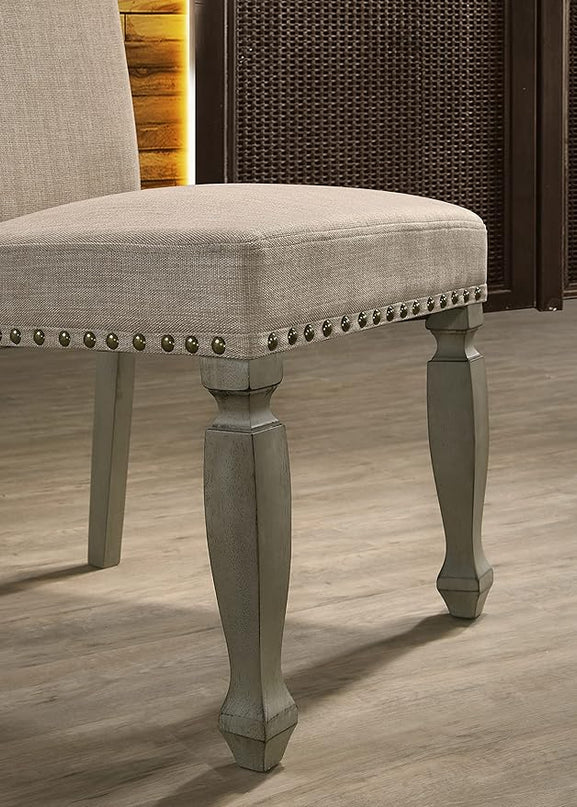 NicBex Haerin-SD-00172-LWJ Dining Chairs, 27.2"x20.9"x40.6", Antique Gray - LeafyLoom
