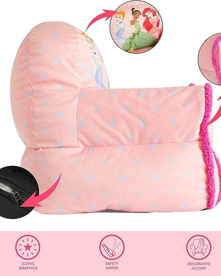 Idea Nuova Princess Bean Bag Sofa Chair, Large - LeafyLoom