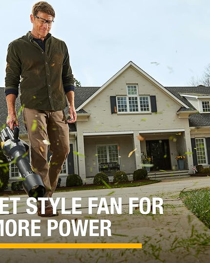 Cat DG650 60V 700 CFM 135 MPH Leaf Blower Cordless with Battery and Charger,Adjustable Speed Blowers for Lawn Care,Lightweight Cordless Leaf Blower with Variable Air Control Battery&Charger Include - LeafyLoom