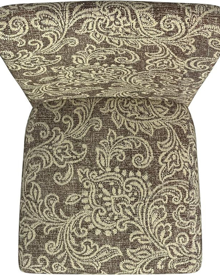 HomePop Classic Parsons Dining Chairs, Pack of 2, Brown Jacobean Print - LeafyLoom