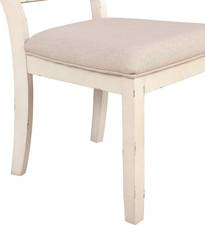 NicBex Haerin-SD-00175-LWJ Dining Chairs, 23.5"x18.3"x38.8", White - LeafyLoom