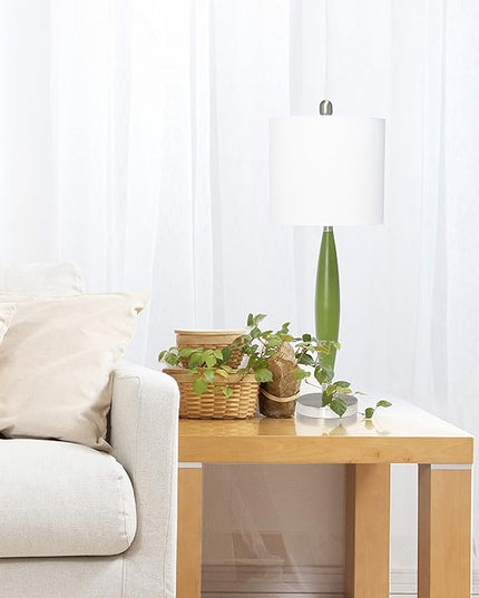 Elegant Designs LT3308-GRN Needle Stick Table Lamp, Green - LeafyLoom