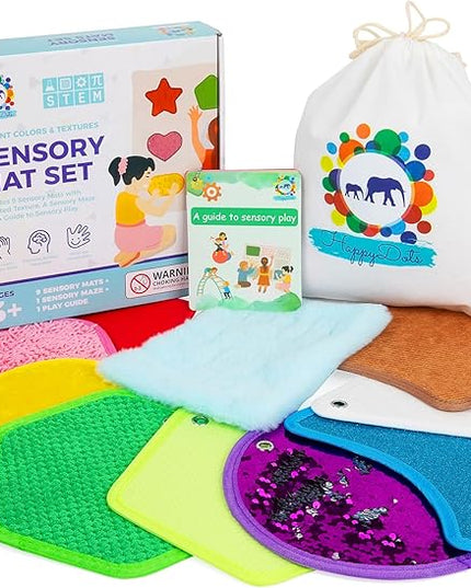Sensory mats (Assorted Shapes) - LeafyLoom
