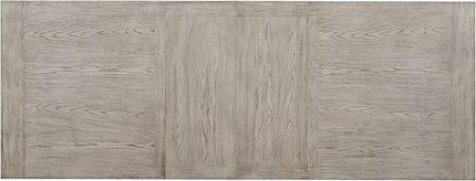 NicBex Dining Table Contemporary Kitchen Table Farmhouse Rustic Solid Wood Dining Table in Gray Oak Rectangular Dining Table, Easy Assembly, Gray Oak - LeafyLoom
