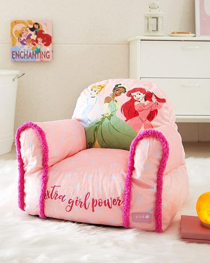Idea Nuova Princess Bean Bag Sofa Chair, Large - LeafyLoom
