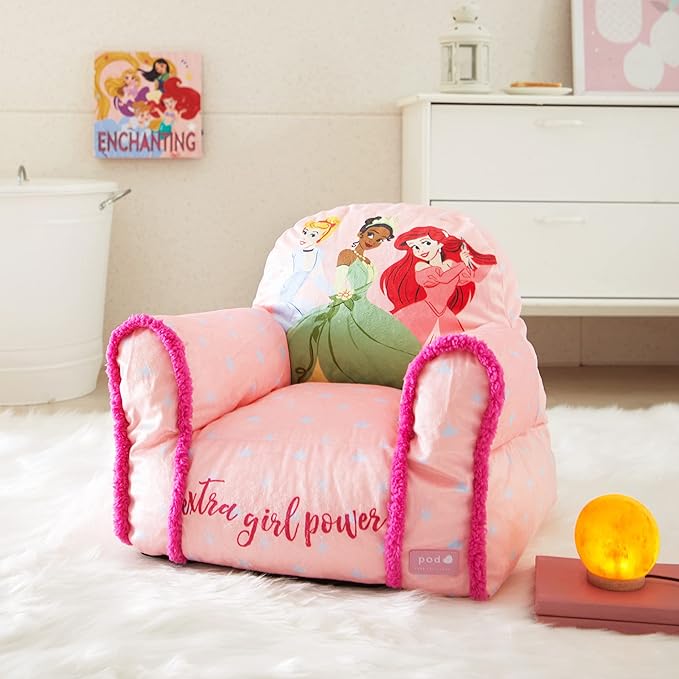 Idea Nuova Princess Bean Bag Sofa Chair, Large - LeafyLoom