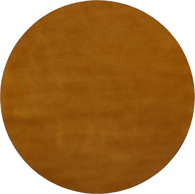 Crosley Furniture Landon Mid-Century Modern Round Wood Dining Table, Acorn - LeafyLoom