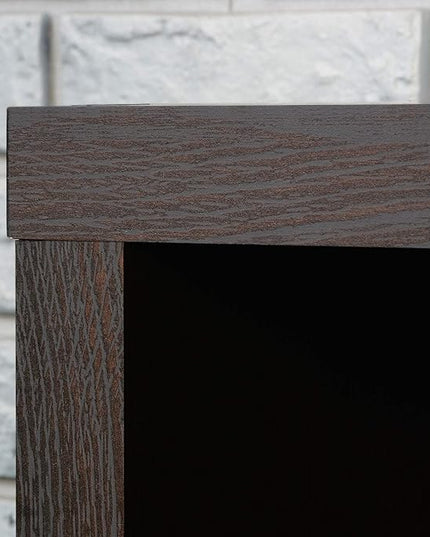 Sauder HomePlus 4-Cube Bookcase, Dakota Oak finish - LeafyLoom