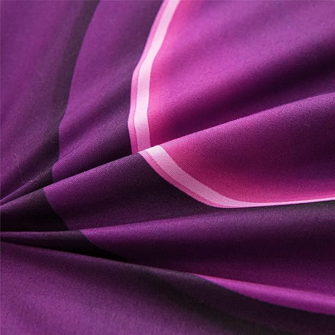 Meeting Story Gamer Gaming Bedding Sets Red Blue Lightnings Gamepad Comforter Set for Boys Games Console Action Buttons Novelty Colorful Modern Room Decor Home Quilt Set (Blue-Purple, Queen) - LeafyLoom