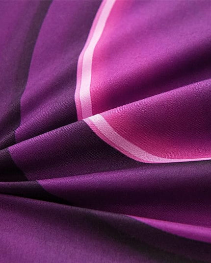 Meeting Story Gamer Gaming Bedding Sets Red Blue Lightnings Gamepad Comforter Set for Boys Games Console Action Buttons Novelty Colorful Modern Room Decor Home Quilt Set (Blue-Purple, Twin 5Pcs) - LeafyLoom
