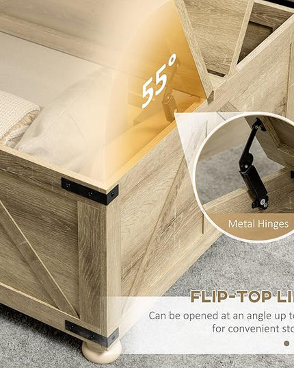 NicBex Coffee Table Wooden Coffee Table with Storage Square Center Tables with Open Top and Inner Compartment Dining Table for Living Room, Dining Room, Office, and Bedroom,31.5" W, Natural - LeafyLoom