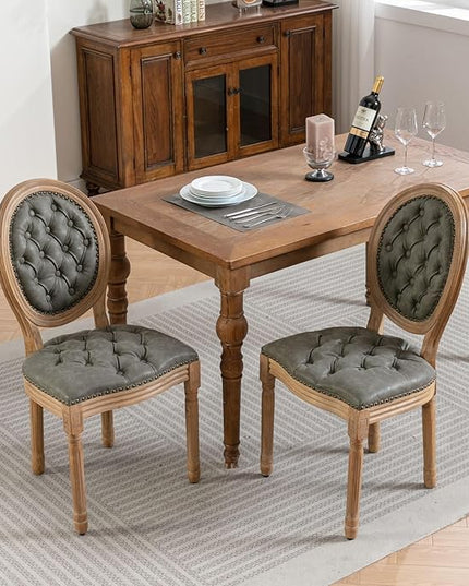 NicBex Haerin-SD-00120-LWJ Dining Chairs, 23"x19.1"x37.2", Olive Green - LeafyLoom