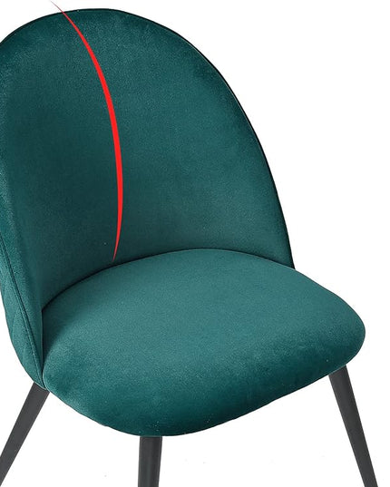 NicBex Haerin-SD-00332-LWJ Dining Chairs, 21.3"x20.5"x33.1", Green - LeafyLoom