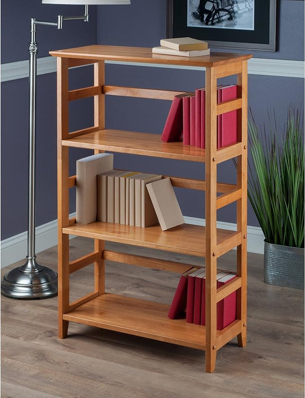 Winsome Wood Studio Shelving, Honey, 3 - LeafyLoom