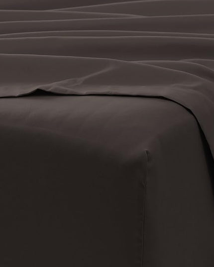 Linen Market Bed Sheets for Queen Size Bed (Chocolate) - Sleep Better Than Ever with These Soft and Cooling Queen Sheets - Deep Pocket Fits 16" Thick Beds - 4 Piece Queen Sheet Set - LeafyLoom