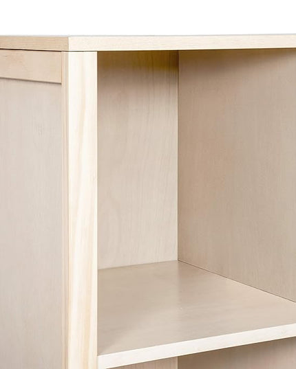 Babyletto Hudson Cubby Bookcase in Washed Natural - LeafyLoom