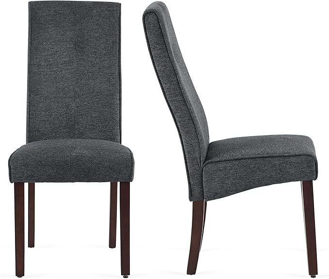 NicBex Haerin-SD-00130-LWJ Dining Chairs, 17"x18.5"x40.2", Dark Gray - LeafyLoom