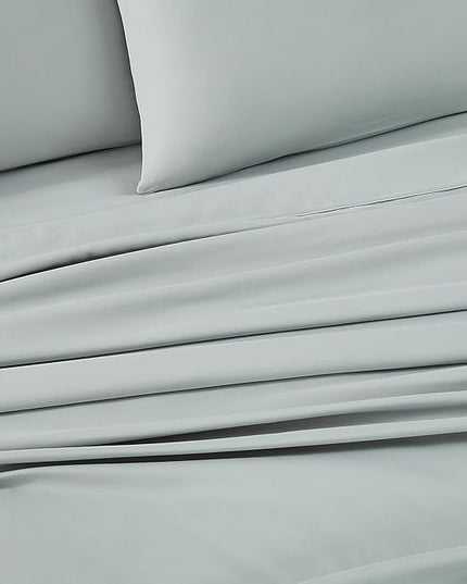 UGG 11825 Alahna Full Bed Sheets and Pillowcases 4-Piece Set Sleep in Luxury Machine Washable Deep Pockets Wrinkle-Resistant Breathable Cozy Comfort Silky Cooling Sheets, Full, Mineral - LeafyLoom