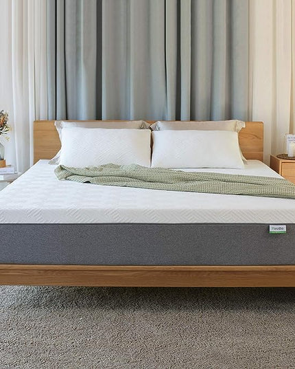 Novilla King Size Mattress, 12 Inch Gel Memory Foam King Mattress for Cool Night & Pressure Relief, Medium Plush Feel with Motion Isolating, Bliss - LeafyLoom