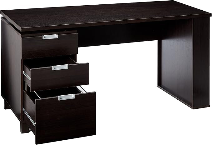 247SHOPATHOME home-office-desks, Espresso - LeafyLoom