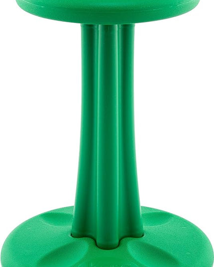 Kore Kids Pre-Teen Wobble Chair - Flexible Seating Stool for Classroom, Home & School, ADD/ADHD - Made in The USA - Age 10-11, Grade 5-6, Green (18.7in) - LeafyLoom