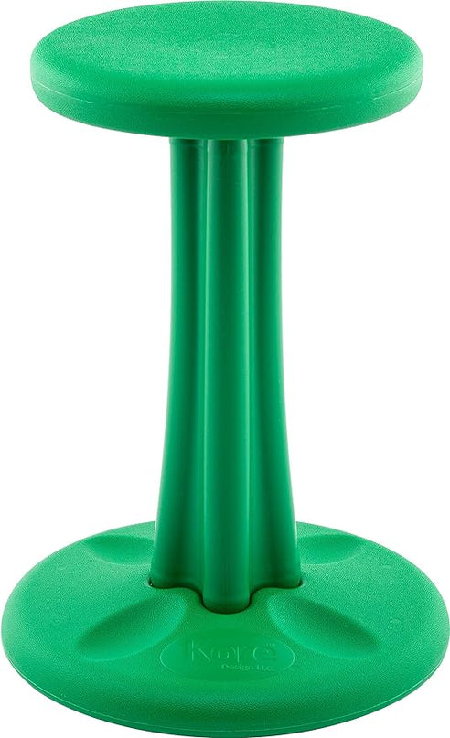 Kore Kids Pre-Teen Wobble Chair - Flexible Seating Stool for Classroom, Home & School, ADD/ADHD - Made in The USA - Age 10-11, Grade 5-6, Green (18.7in) - LeafyLoom