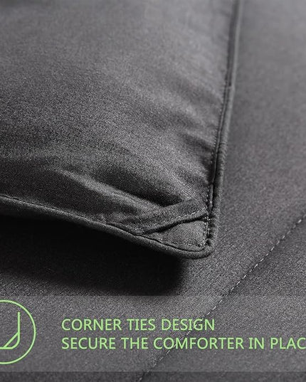 AMGUI King Size Comforter Set,King Comforter Set,Comforter Set King with 2 Pillow Shams,King Comforter Set,Comforter Sets King Size Bed - LeafyLoom