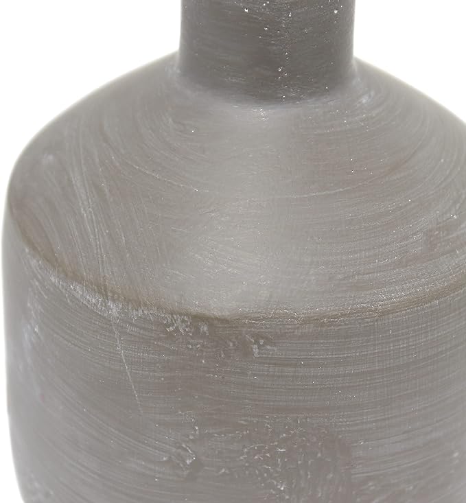 Simple Designs LT2080-GRY Mini Bocksbeutal Concrete Table Lamp, Gray - LeafyLoom