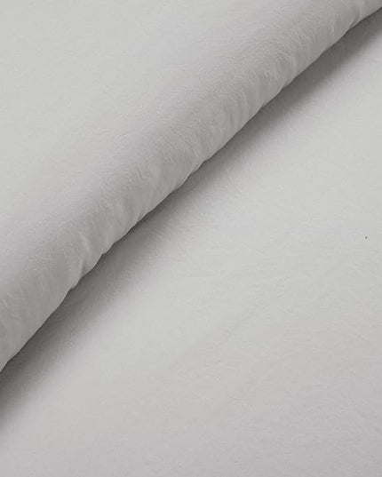 Lush Decor Reyna Ruffle 100% Cotton Duvet Cover Set - 3 Piece Cozy Ruffled Bedding Set - Timeless Elegance and Comfort - King, Light Gray - LeafyLoom