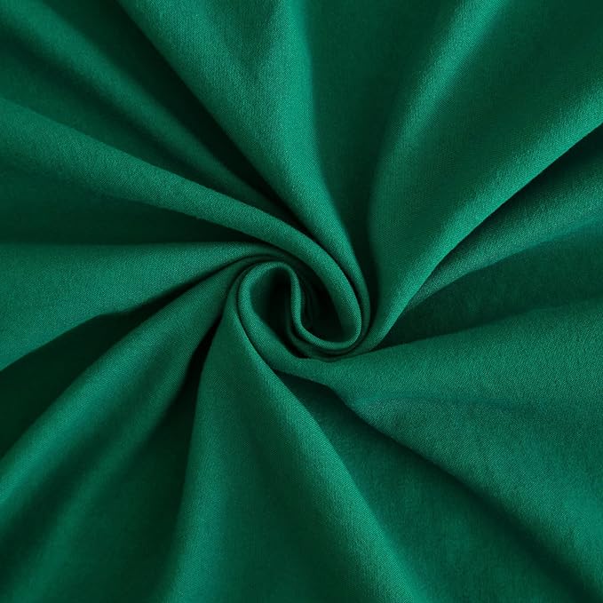 Dark Green Sheets King 4 Piece Bed Sheets,16 Inch Deep Pocket,Luxury Soft King Sheet & Pillowcase Set,Easy Fit Fitted Sheets King,Wrinkle & Shrink Resistant Cooling Sheets for King Size Bed - LeafyLoom