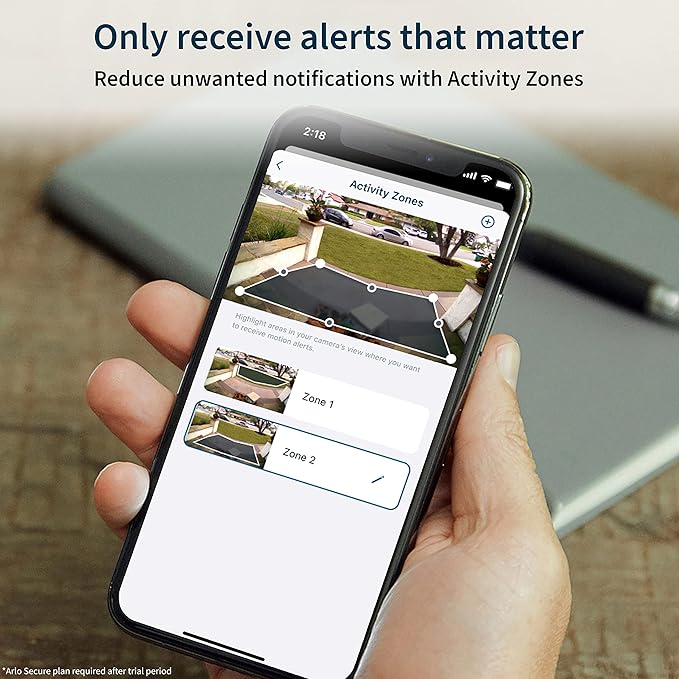 Arlo Pro 3 LED Floodlight Security Camera 2K HDR 2000-3000 Lumens | Wire-Free | Protect Driveways & Alleyways | Connects to Wi-Fi | Color Night Vision, Motion Sensor, 2-Way Audio, Rechargeable (White) Arlo