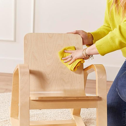 ECR4Kids Bentwood Rocking Chair, Kids Furniture, Natural - LeafyLoom