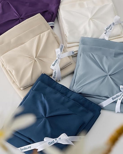Bedsure Comforter Set Queen - Bed in a Bag Queen 7 Pieces, Bedding Sets Bed Set with Comforter, Sheets, Pillowcases & Shams - LeafyLoom