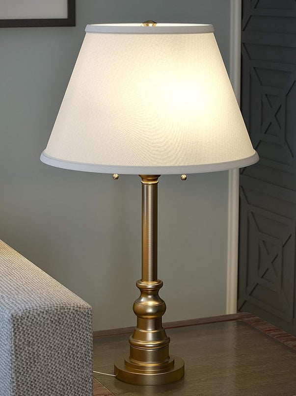 Kenroy Home 30437AB Spyglass Table Lamps, Large, Antique Brass - LeafyLoom