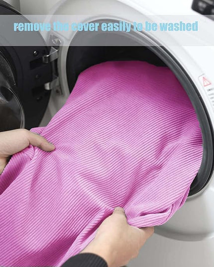 Kisoy Bean Bag Chair Cover (No Filler) Stuffed Animal Storage Bean Bag Cover Pets Dogs/Cats Lazy Beds. Washable Ultra Soft Corduroy Stuffed for Organizing Plush Toys or Textile, Sack Bean Bag - LeafyLoom