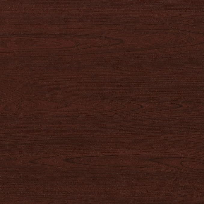 Bush Furniture L Shaped Desk with Drawers for Executive and Home Office | Cabot Collection Corner Table with Storage and Chrome Hardware Return, 72W, Harvest Cherry - LeafyLoom