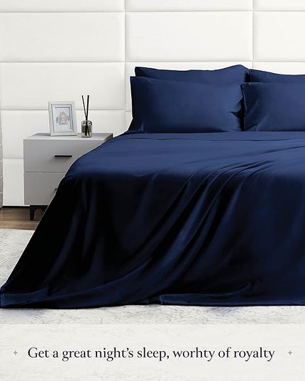 BELADOR Silky Soft Twin XL Sheet Set - Luxury Bed Sheets for Twin XL Size Bed, Secure-Fit Deep Pocket Sheets with Elastic, Breathable Hotel Sheets and Pillowcase Set, Wrinkle Free Oeko-Tex Sheets - LeafyLoom